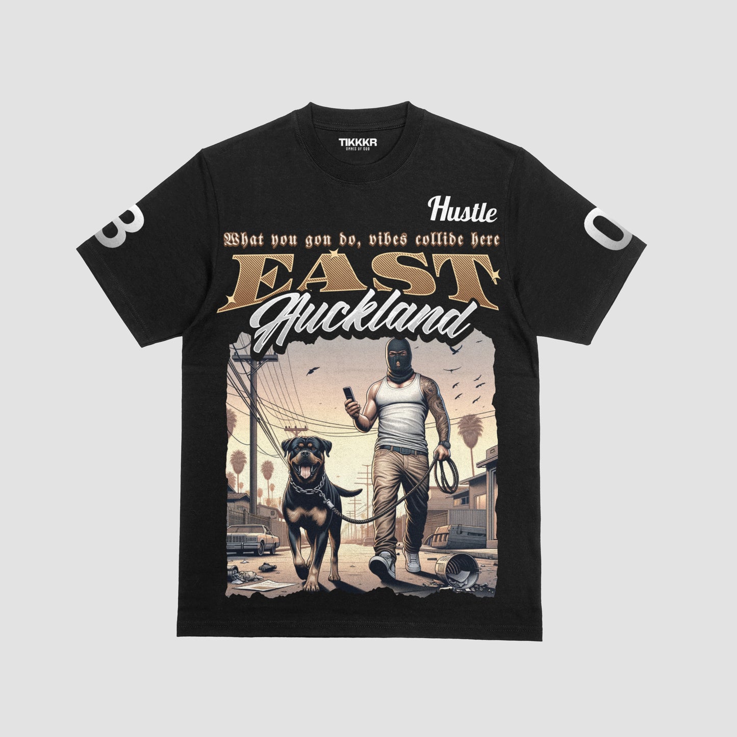 EAST AUCKLAND heavy tee